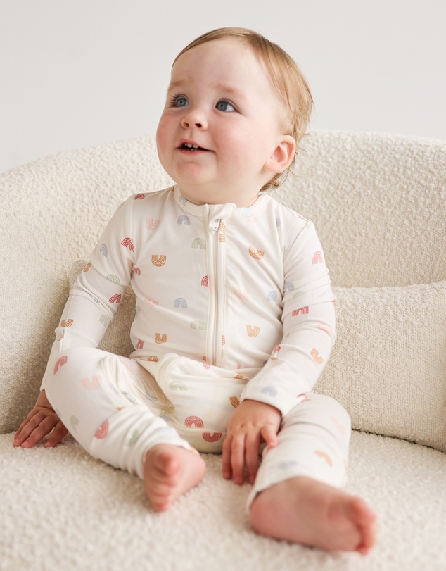 Kynd Baby - Day or Night Onesie in Over The Rainbow