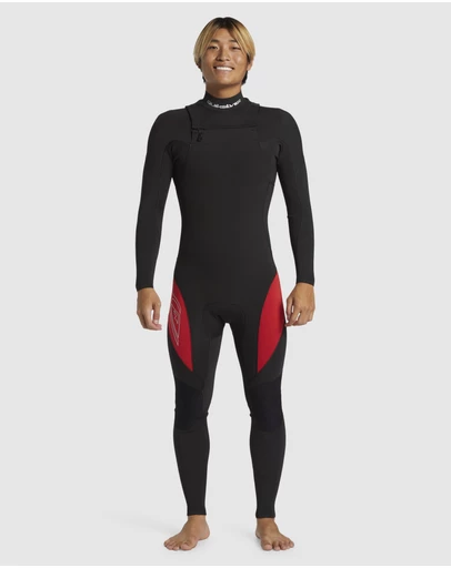 Quiksilver - Mens 3/2mm Mercury Chest Zip GBS Wetsuit