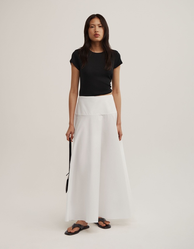 Witchery - Cotton Basque Skirt