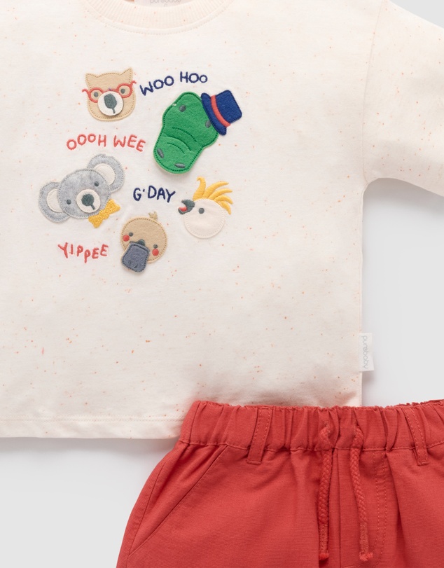 Purebaby - Christmas Party Chatter Set -Kids-Babies