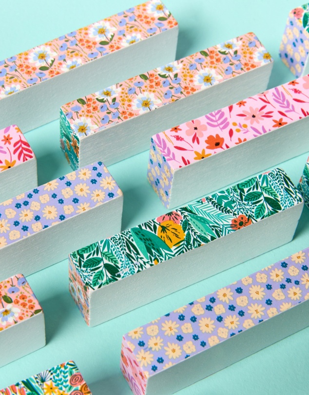 Journey Of Something - Floral Tumbling Tower