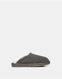 EVERAU - Australian Shepherd Ugg Bred Slipper Cow Suede Upper House Shoes