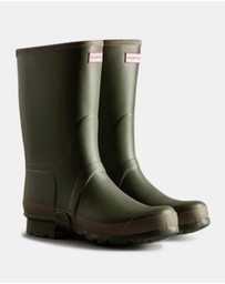 Hunter - Men's Gardener Boot Dark Olive/Clay