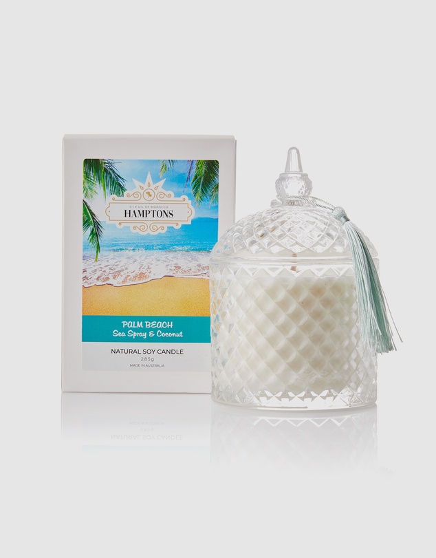 Silk Oil of Morocco - Hamptons Natural Soy Candle - Palm Beach