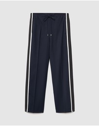 M.N.G - Contrast Stripe Straight Trousers