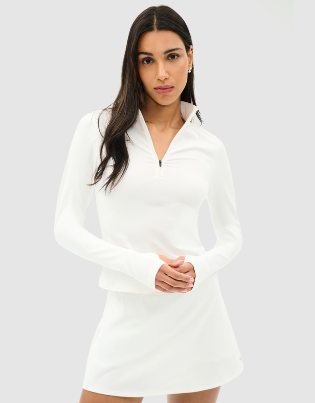 Splits59 - Stevie Active Rib Half Zip Waist Length