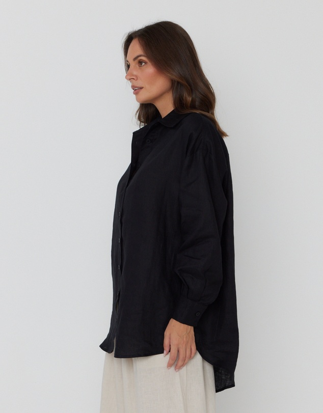 ALEXANDRA - Pluto Shirt Black
