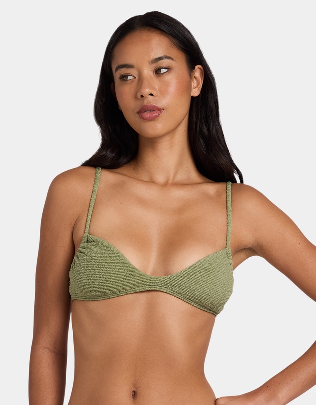 Billabong - Womens Crinkle Crush Domi Bralette Bikini Top