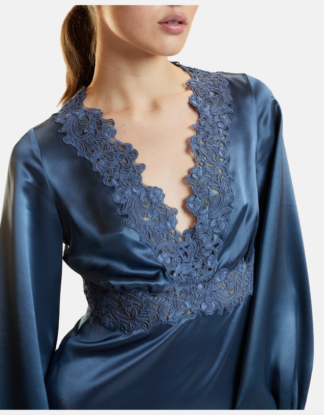 Cynthia Rowley - Satin Lace Mini Dress