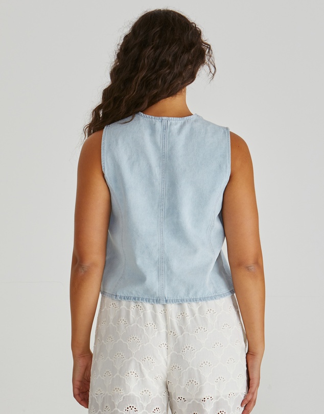 Sass - Sabine Denim Vest