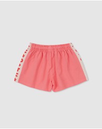 Olive & The Captain - O+TC Everyday Wide Short- Coral