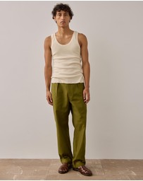 Charlton  - Japanese Cotton Waffle Tank