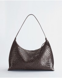 & Other Stories - Interwoven Leather Tote Bag