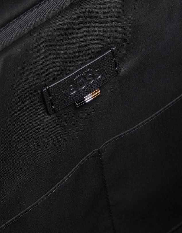 BOSS - Zair Foil-Embossed Logo Monogram Document Case