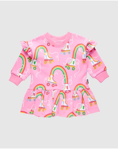 Rock Your Baby - Let The Good Times Roll Baby Jessica Frill Dress