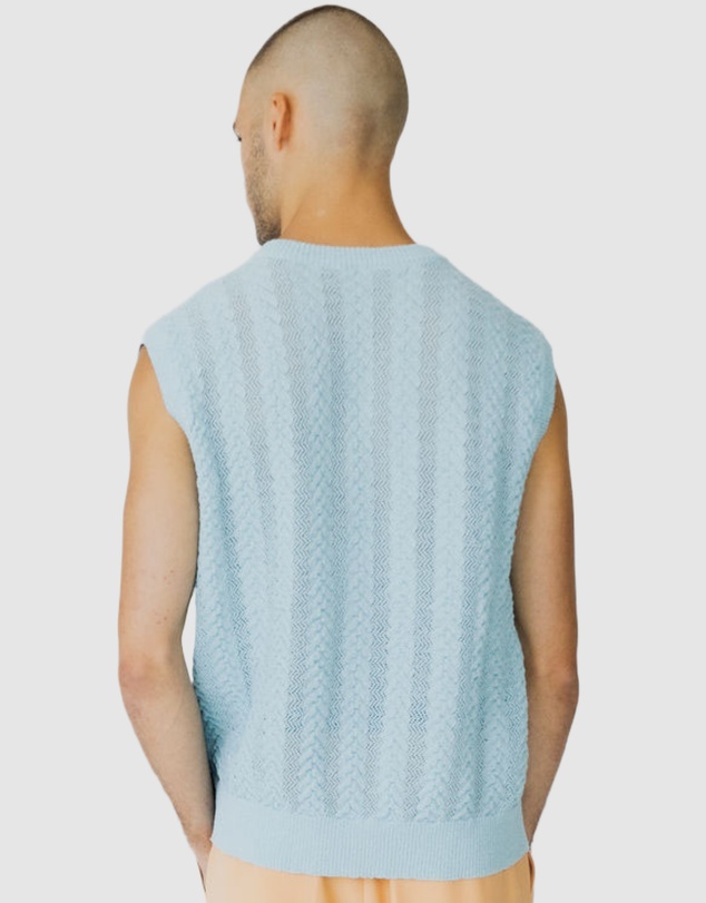 Justin Cassin - Cassis Knitted Vest
