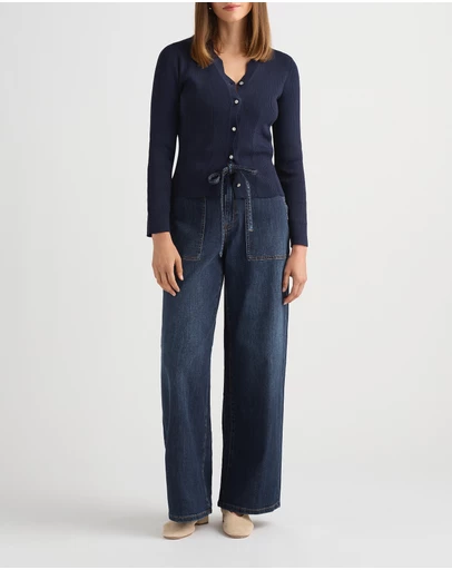 David Lawrence - Stace Scalloped Cardigan