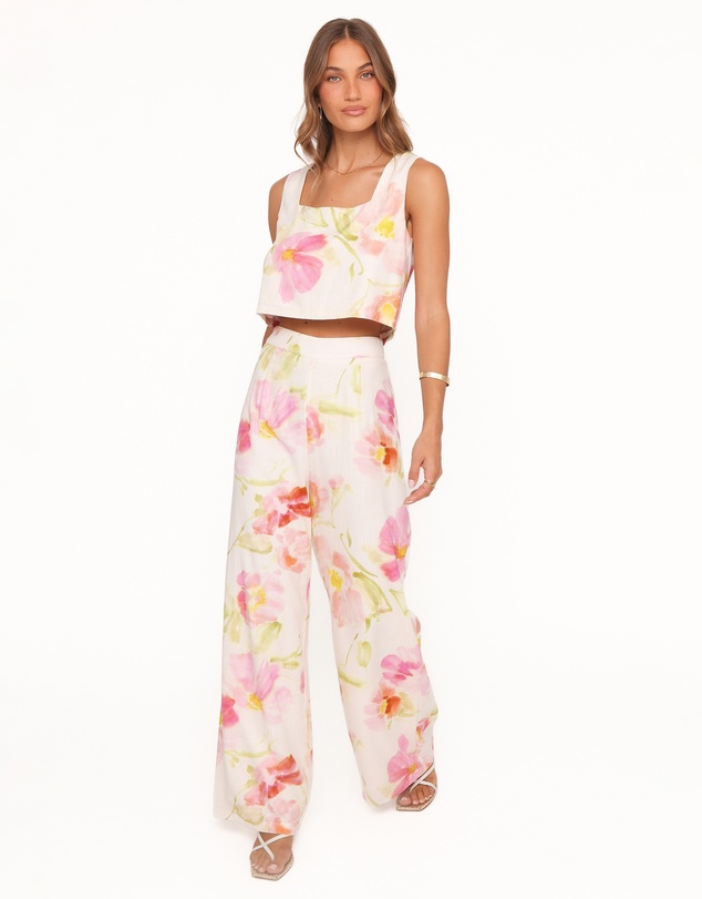 Petal & Pup - Devlin Pant - Pink Garden Floral