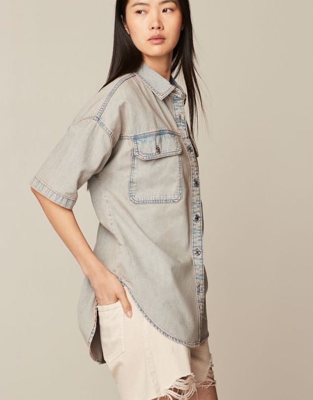 NEXT - Short Sleeve Denim Shirt