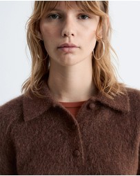 & Other Stories - Brushed Knit Polo T-Shirt