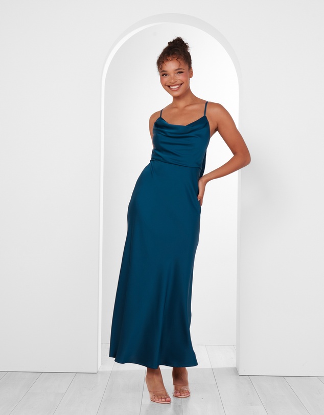 Pilgrim - Lily Cowl Back Gown