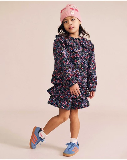 Huxbaby - Cherry Bow Beanie - Babies-Kids