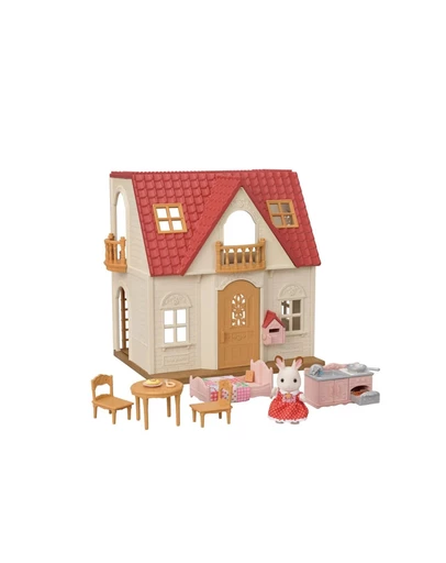 Sylvanian Families - Red Roof Cosy Cottage Starter Home