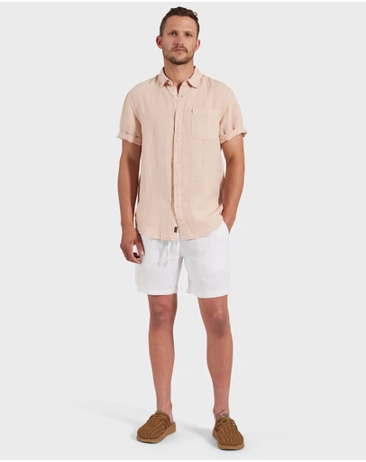 Academy Brand - Hampton Linen S/S Shirt