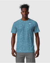 Nike - Heather Short Sleeve Hydroguard Top