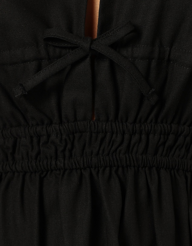 Petal & Pup - Cece Long Sleeve Maxi Dress - Black