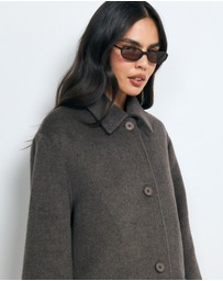 AERE - Cassie Wool Blend Coat