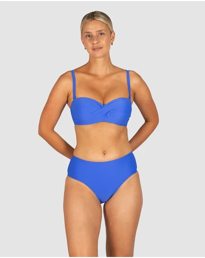 Baku Swimwear - Rococco D/DD Cup Bandeau Bikini Bra Top