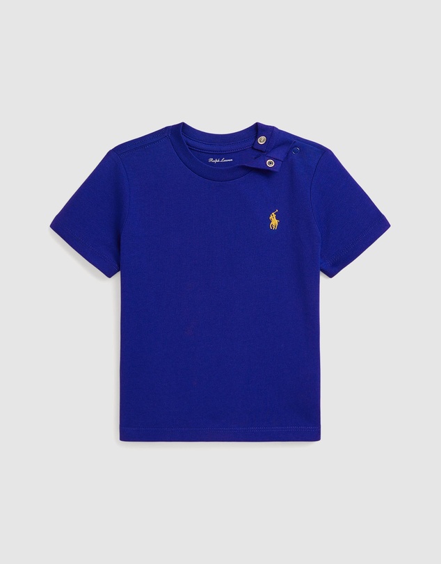 Polo Ralph Lauren - Cotton Jersey Crewneck Tee - ICONIC EXCLUSIVE - Babies
