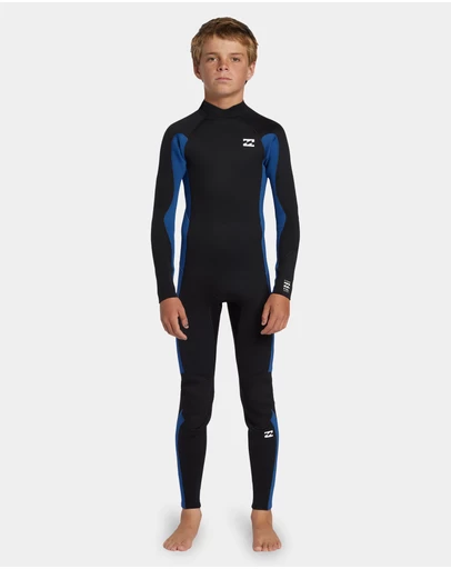 Billabong Kids - Boys 8 to 16 3/2mm Foil Back Zip Wetsuit