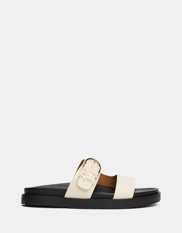 Tommy Hilfiger - Leather Sporty Mules - Women's