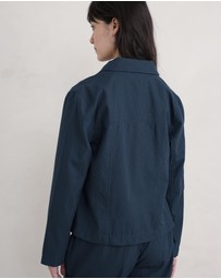 Seasalt - Seasalt Cornwall Navy Carnon Downs Jacket