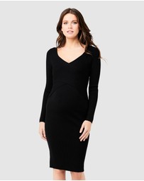 Ripe Maternity - Sadie Rib Knit Nursing Dress