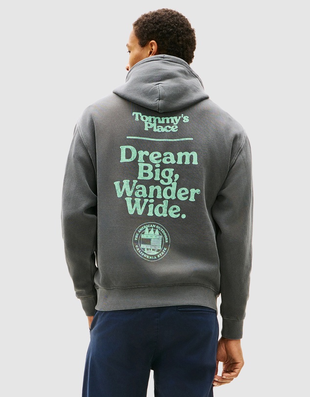 Tommy Jeans - Regular Washed Nov Hoodie