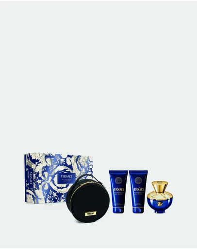 Versace - Dylan Blue Pour Femme EDP (100ml + Gift Set EDP 100ml + Shower Gel 100ml + Body Lotion 100ml + GWP)
