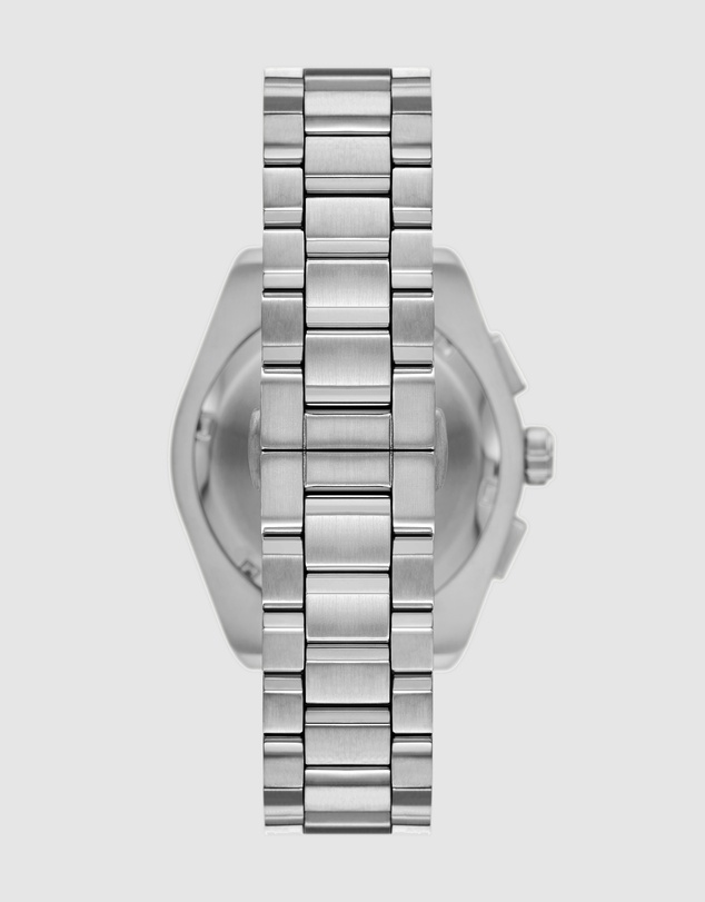 Emporio Armani - Silver Tone Chronograph Watch