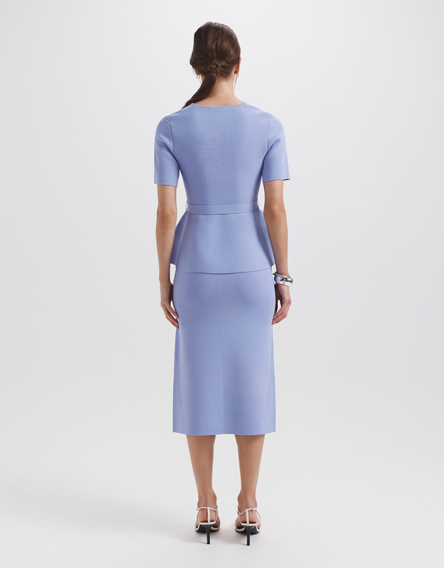 SABA - Mia Milano Peplum Top