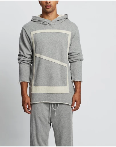 Surrounded By Ghosts - The Aragonite Logo French Terry Tail Hoodie