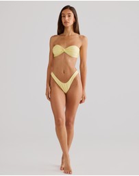Vacay Swimwear - Positano Bottom Butter