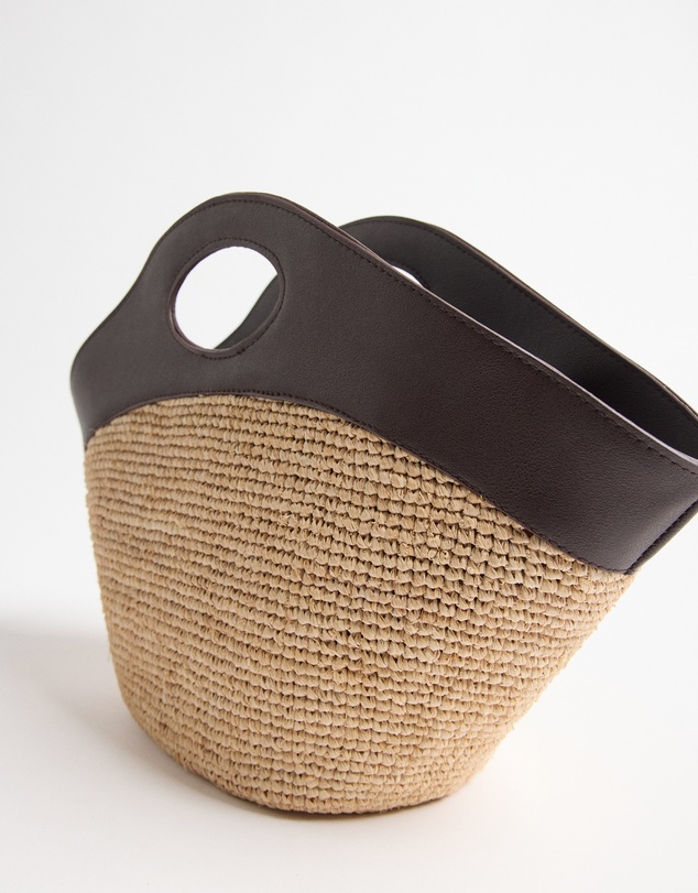 Commonry - Kira Raffia Mini Tote