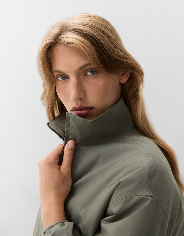 UNISON - Cotton Blend Bomber Jacket