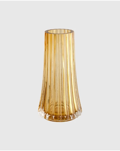 Greg Natale - Tromba Glass Vase Amber