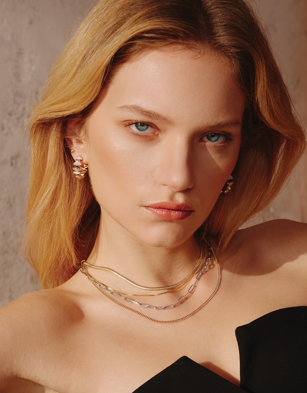 Ania Haie - Ania Haie Silver Paper Clip Chain Necklace