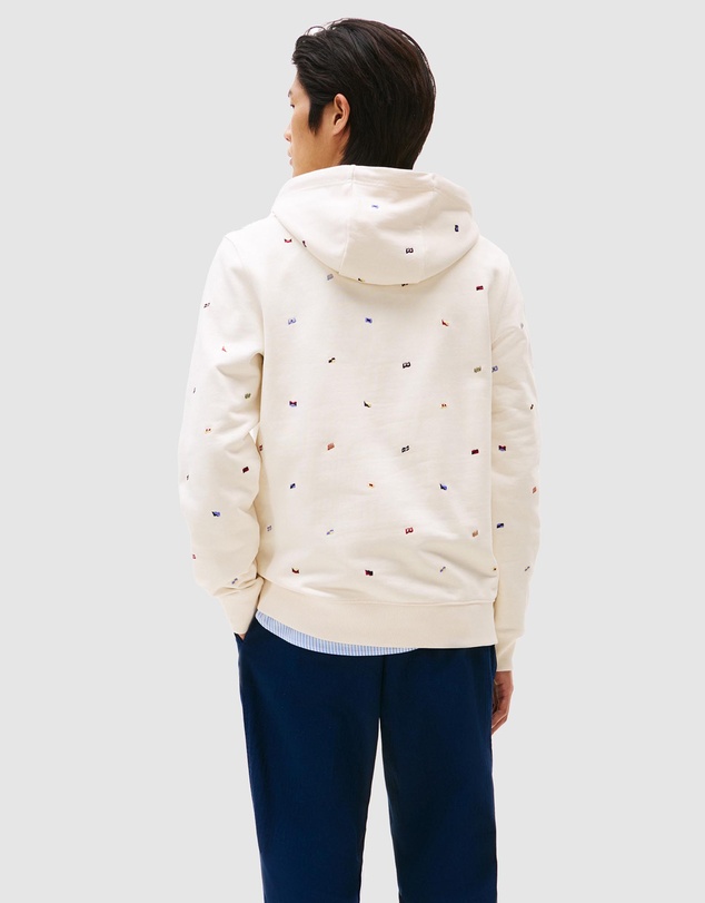 Tommy Hilfiger - All Over Print Flags Hoodie