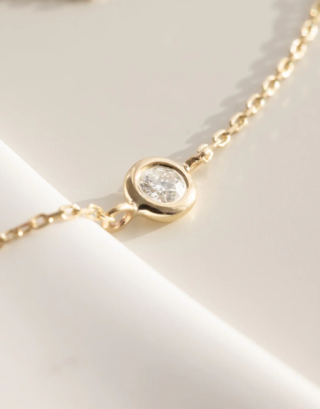 Luna Rae - Solid Gold - Diamond Sky Bracelet