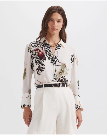 SABA - Fiora Silk Shirt